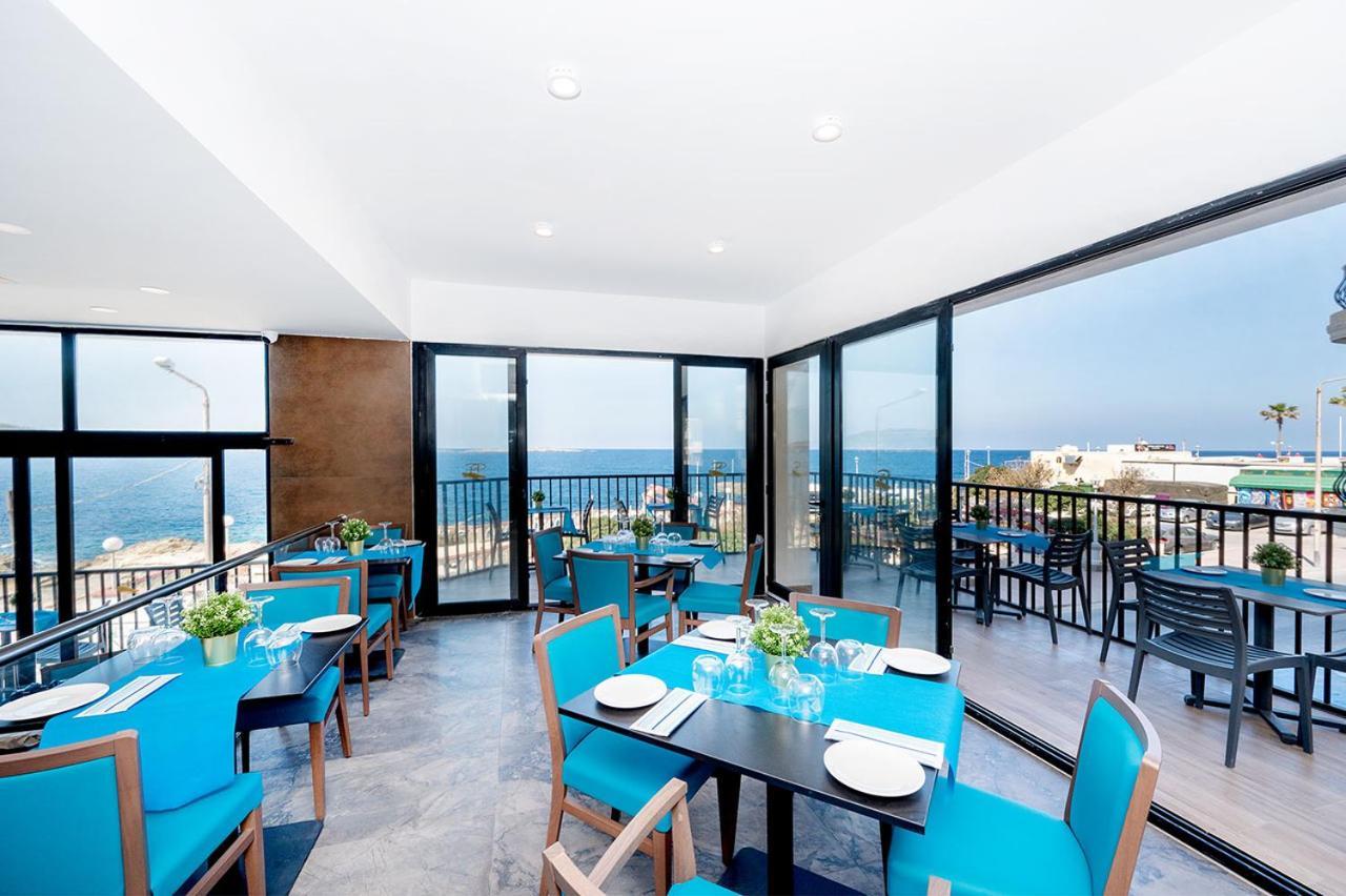 Islet Promenade Seafront 1 Bedroom Apartment With Sea View Balcony By Getawaysmalta Сейнт Полс Бей Екстериор снимка